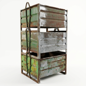 Caisse palette tôlée CT 1210